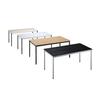 eurokraft | Multipurpose Table | Rectangular | H x W x D 740 x 1,600 x 800 mm | Light Gray Top | Basalt Gray Frame view 2