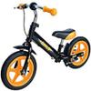 SULOV Men's Corsa Balance Bike, Black/Orange, 12 in, ODRAZ view 1