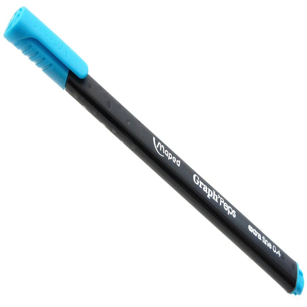 Maped 749105 Graph'Peps Fineliner, Turquoise