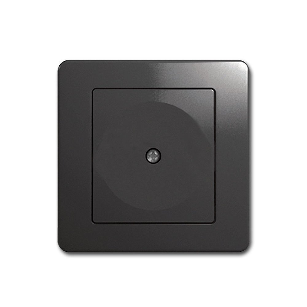 EKONOMIK Anthracite Flush-Mount Blank Cover