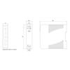 12VDC 0.84A 10W Mean Well MDR-10-12 DIN-Rail LED Power Supply view 2