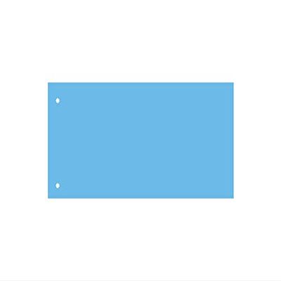 Kangaro File Strips 180 gsm, 105 x 240 mm, 2-Hole, RC Blue, 30 Cartons of 100