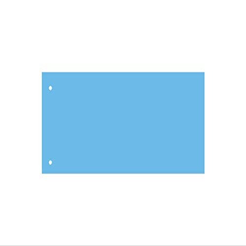 Kangaro File Strips 180 gsm, 105 x 240 mm, 2-Hole, RC Blue, 30 Cartons of 100
