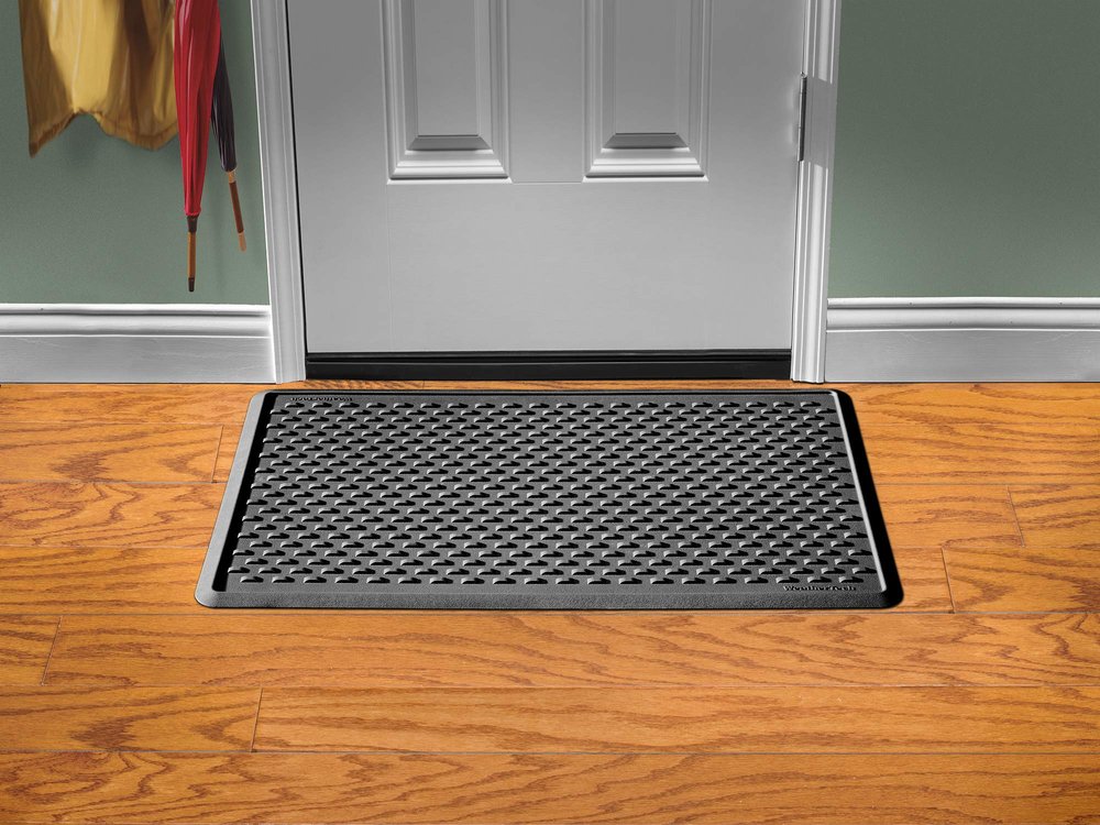 WeatherTech BootTray Indoor Mat with Raised Edge | Scratch-Resistant | Non-Slip | Waterproof | Black