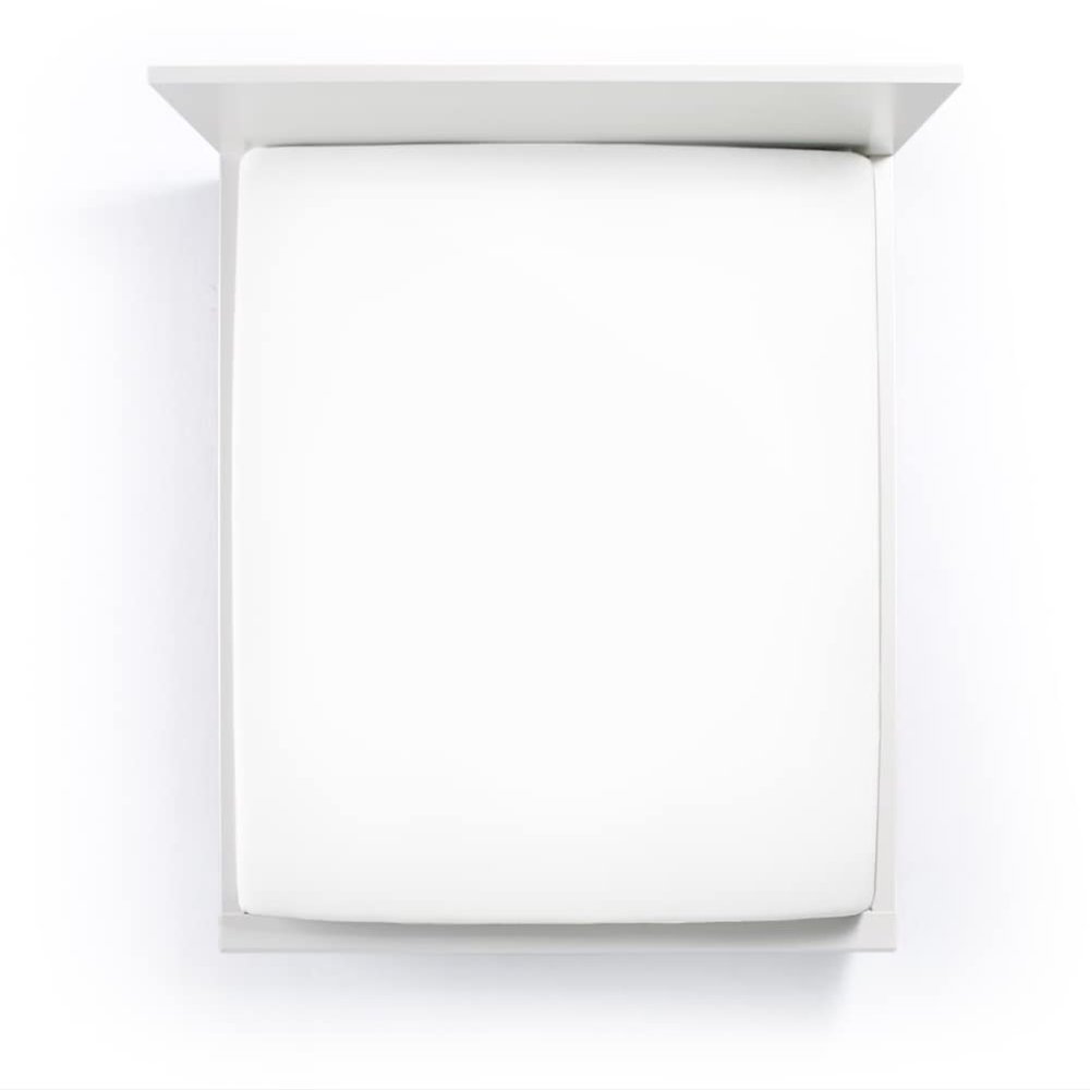 Formesse Bella Donna Premium Fitted Sheet, White, 140/200–160/220 cm