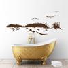 Wall Tattoo Wall Decal Dune Beach Sea Seagull Nautical M1531 – Selected Color: Pink – Selected Size: S, 80 cm W x 33 cm H view 4