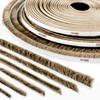 STEIGNER Self-Adhesive Brush Seal Brown 7 mm x 40 m – Durable Door Seal for Sliding and Interior Doors view 1