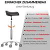 Staboos Rolling Stool up to 160 kg, Ergonomic Saddle Seat, 55–75 cm view 3