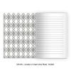 Kartenkaufrausch Set of 8 Personalized A5 School Notebooks, Striped Design, Green Lined, Rule 4 view 2