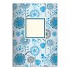 Kartenkaufrausch 4-Pack Flower Power A4 Math Notebooks, Blue Grid, Ruling 7 view 1
