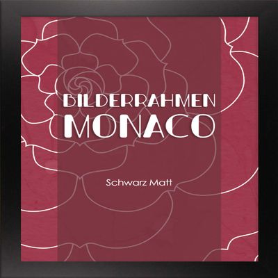 Homedeco-24 Monaco Photo Frame 20 x 30 cm, Matte Black