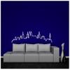 Munich Skyline Silhouette Wall Decal, 30 x 6.5 cm, Black view 2