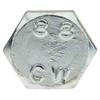 Reidl Hexagon Head Bolts with Partial Thread 5 x 65 mm DIN 931 Class 8.8 Clear Zinc-Plated, 50 pcs. view 3