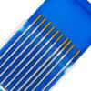 TEN-HIGH TIG Tungsten Electrodes WL-15, 2.4 x 175 mm, 10-Pack, Gold view 1