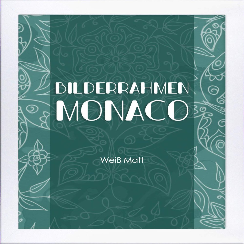 Homedeco-24 Monaco Photo Frame 29 x 36 cm, White Matte