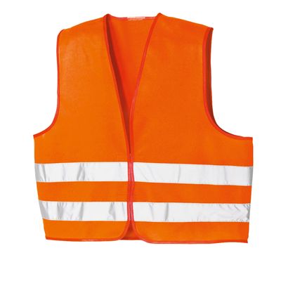 teXXor HALIFAX High-Visibility Vest, Fluorescent Orange