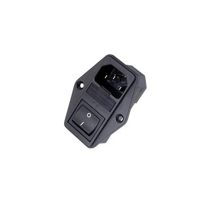 4304.6058 AC Power Connector, Male Receptacle, 10A SCHURTER