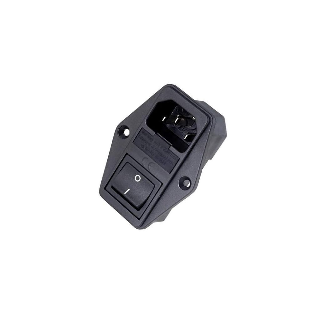 4304.6058 AC Power Connector, Male Receptacle, 10A SCHURTER