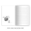 Kartenkaufrausch Set of 8 DIN A5 School Notebooks with Cheerful Bee, Green Ruled Format 4 view 2