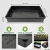 GREEN24 Professional Greenhouse Tray XL 565, Waterproof, 56.5 x 41.5 x 8.5 cm, Black view 2