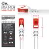 5 x 0.5 m Cat 6 Ethernet Gigabit LAN Cables, RJ45, 10/100/1000 Mbps, White view 2