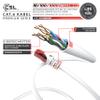 5 x 0.5 m Cat 6 Ethernet Gigabit LAN Cables, RJ45, 10/100/1000 Mbps, White view 3