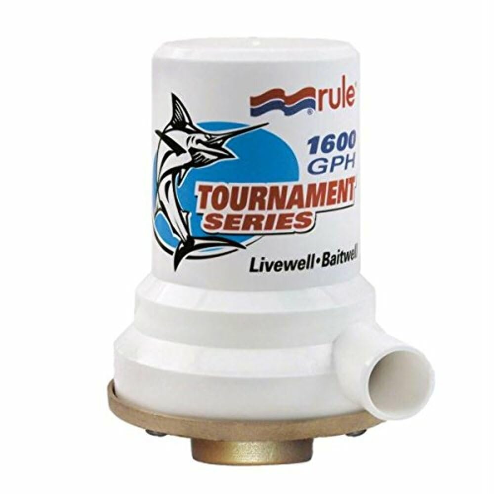 RECMAR New 2024 - VIVERO 1600 12V Pump, Bronze Base