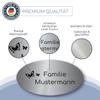 Personalized Stainless Steel Door Sign with Engraving, from 8 x 3.5 cm view 3