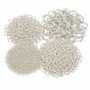 Perlin 1000-Piece Open Jump Rings, Silver-Tone, 5/8/10/12 mm x 0.7 mm view 1
