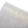 Arle-Living 3-Piece Luxury Medusa Towel Set, Silver view 3