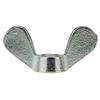 Reidl M8 Wing Nut, DIN 315, Malleable Cast Iron, Clear Zinc-Plated, 1 Piece view 1