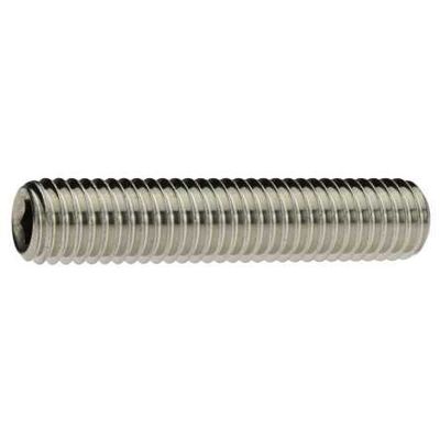 Reidl Hex Socket Set Screws with Cone Point 6 x 30 mm DIN 913 A1 / 1.4305 Plain, 5 pcs.