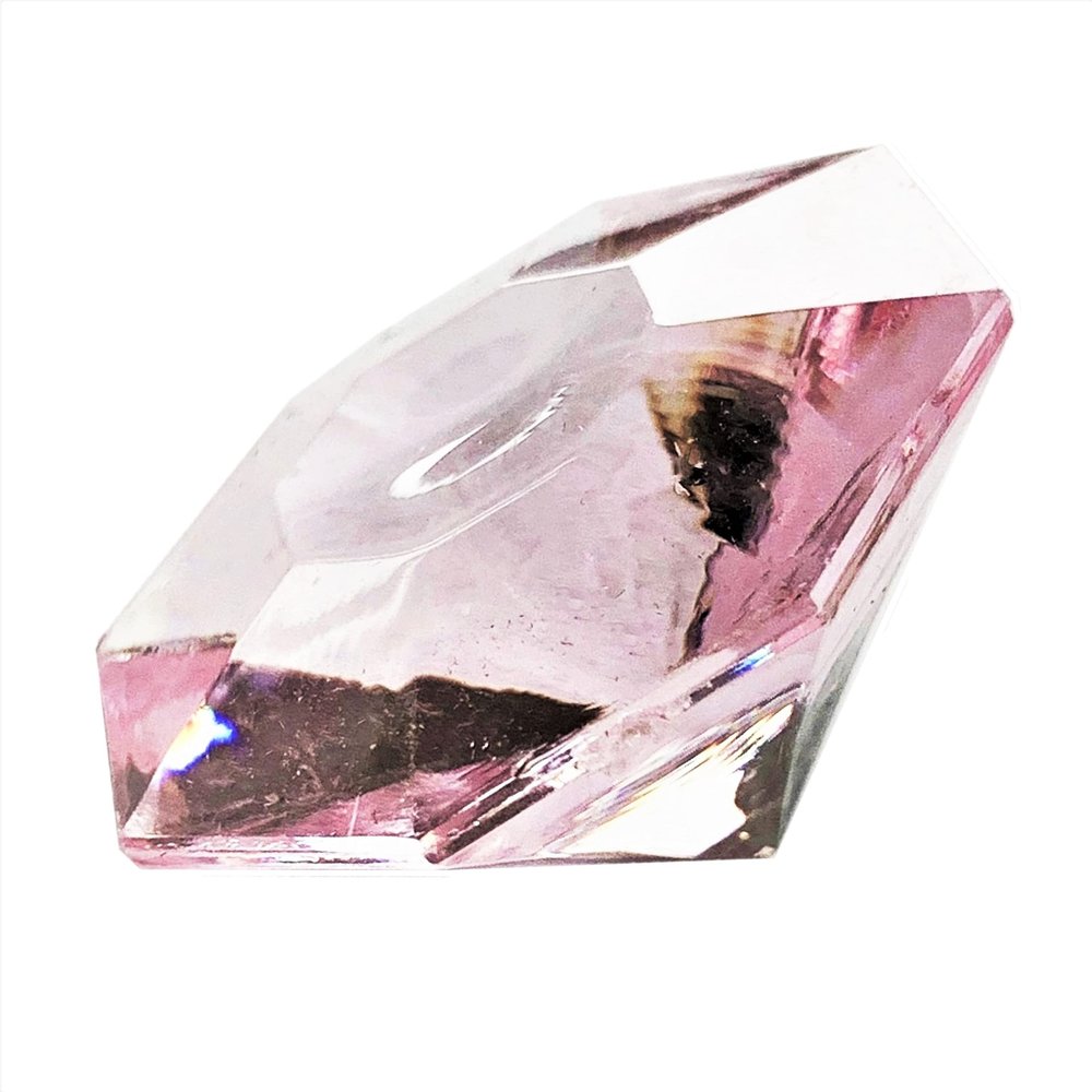 Acrylic Diamond Scatter Decor, Approx. 32 mm, 10 Pieces, Pink/Rose -11