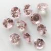 Acrylic Diamond Scatter Decor, Approx. 32 mm, 10 Pieces, Pink/Rose -11 view 2