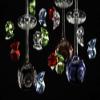 Acrylic Diamond Scatter Decor, Approx. 32 mm, 10 Pieces, Pink/Rose -11 view 3