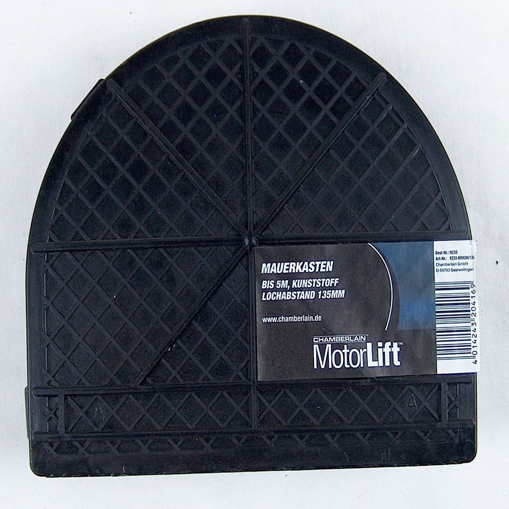 Chamberlain MotorLift Wall Box RZ33 - Up to 5 m - Plastic - 135 mm Hole Spacing