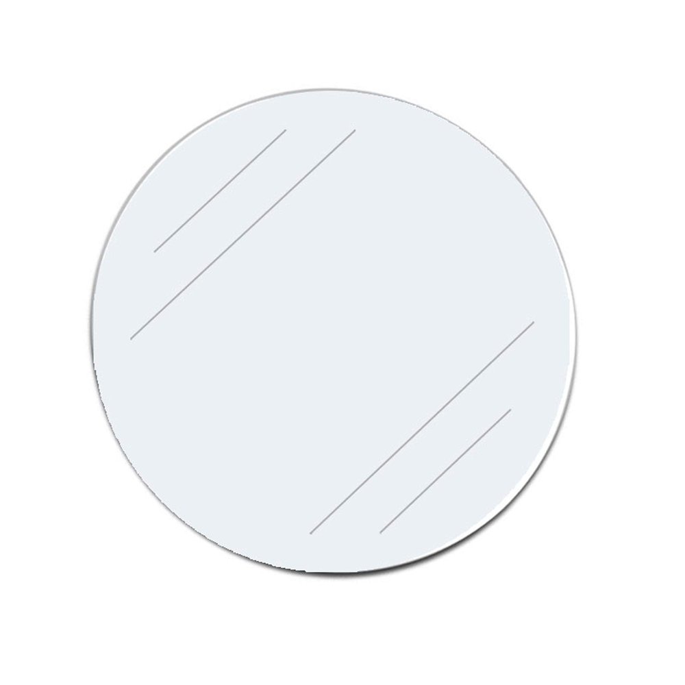 KLEBESHOP24 Transparent Self-Adhesive Sealing Labels, 50 mm, 100 Count