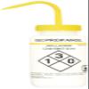 Heathrow Scientific HD120252 Safety Wash Bottle, Isopropanol, Self-Venting, Wide-Mouth, 500 mL, Yellow (Pack of 6) view 1