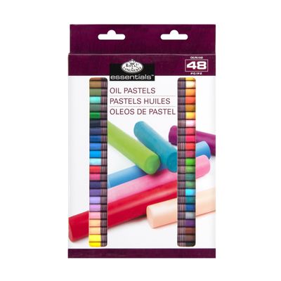 Royal & Langnickel Oil Pastels, Standard Size, Assorted Colors, 48 Count