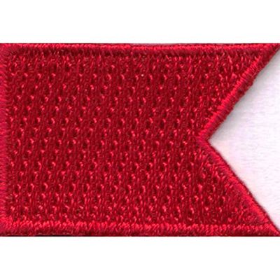 Everflag Iron-On or Sew-On Patch: Signal Flag B, Small