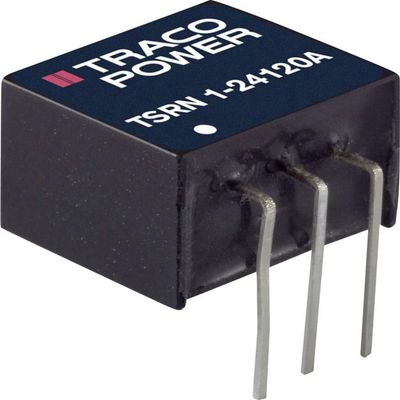 TracoPower TSRN 1-24120A DC/DC Converter, PCB, 24 V DC to 12 V DC, 1 A, 1 Output