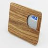 WoodBi Acacia Wood Credit and Business Card Holder view 2