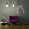 Wandtattooladen Wall Decal - Hawaii Flower 1 - Hibiscus, 150 x 117 cm, Gold view 1