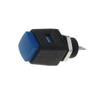 ESD498/BL Blue Laboratory Clamp, 60 VDC, 16 A, Nickel Contacts, -25–90°C, 22.5 mm, SCHTZINGE view 1