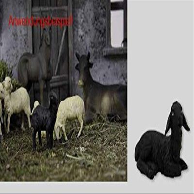 Unknown Nativity Figure, Lying Sheep, 3.9 cm, for 15–20 cm Figures