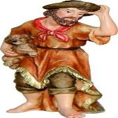Miniature Hiker Figure for 9–10 cm Figures, Hand-Painted