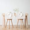 LinenMe Lara Napkins, 50.8 x 50.8 cm, Off-White, 4-Piece Set view 3
