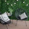 Primaflor Green Beige Artificial Grass Carpet 400 x 1100 cm | By the Meter | 8 mm | UV-Stabilized | Water-Permeable | Balcony Carpet with Nubs | Quick-Drying Outdoor Flooring view 2
