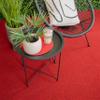 Primaflor Green Red Artificial Grass Carpet 400 x 2550 cm | Sold by the Meter | 8 mm | UV-Stabilized | Water-Permeable | Nubby-Backed Balcony Carpet | Quick-Drying Outdoor Flooring for Balcony and Patio view 2