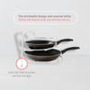 Compactor PERTH Pot Rack - Size M, White Metal Wire, 31 x 29 x 22.5 cm view 4